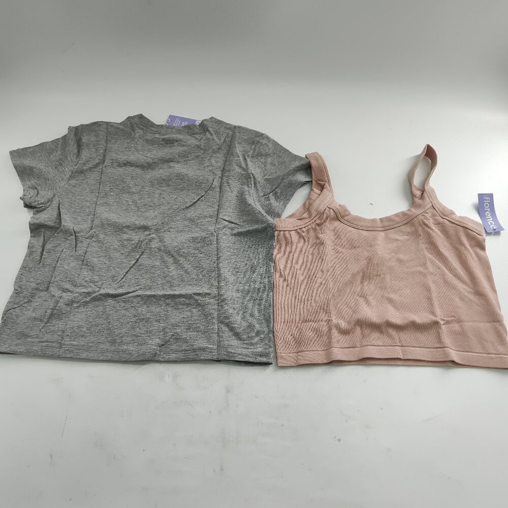 Florence by Mills Women's Tank and Cotton T Sleepwear Size XL (2PK)        P#225